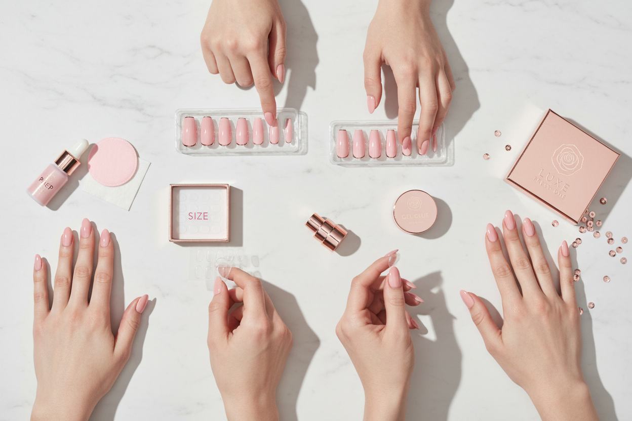 How to Apply Glossara Nails
